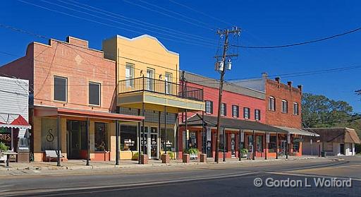 Breaux Bridge_26290.jpg - A town that loves its power lines and utility poles, photographed in downtown Breaux Bridge, Louisiana, USA.